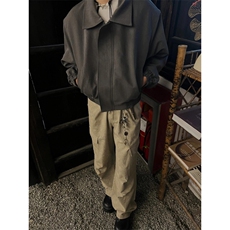【有货】T156CC-特P78夹棉短款外套男加厚翻领夹克常规HT103CC，男装夹克，星座1007（原301D）