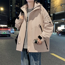三合一情侣冲锋衣男石墨烯内里户外三防摇粒绒冲锋夹克-P128，男装夹克，电商B306