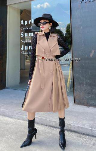 ，两件套马甲裙，女装马夹，斯瑞威