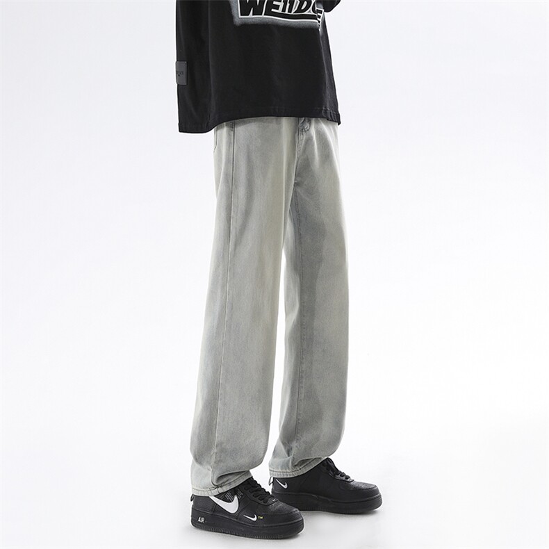 2024春款宽松牛仔裤715-6-BK115特P45,男装牛仔裤,星座715-6