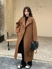 2025冬季新款主推款双面羊绒大衣2B138-8136P275K399，女装羊绒大衣，2B138