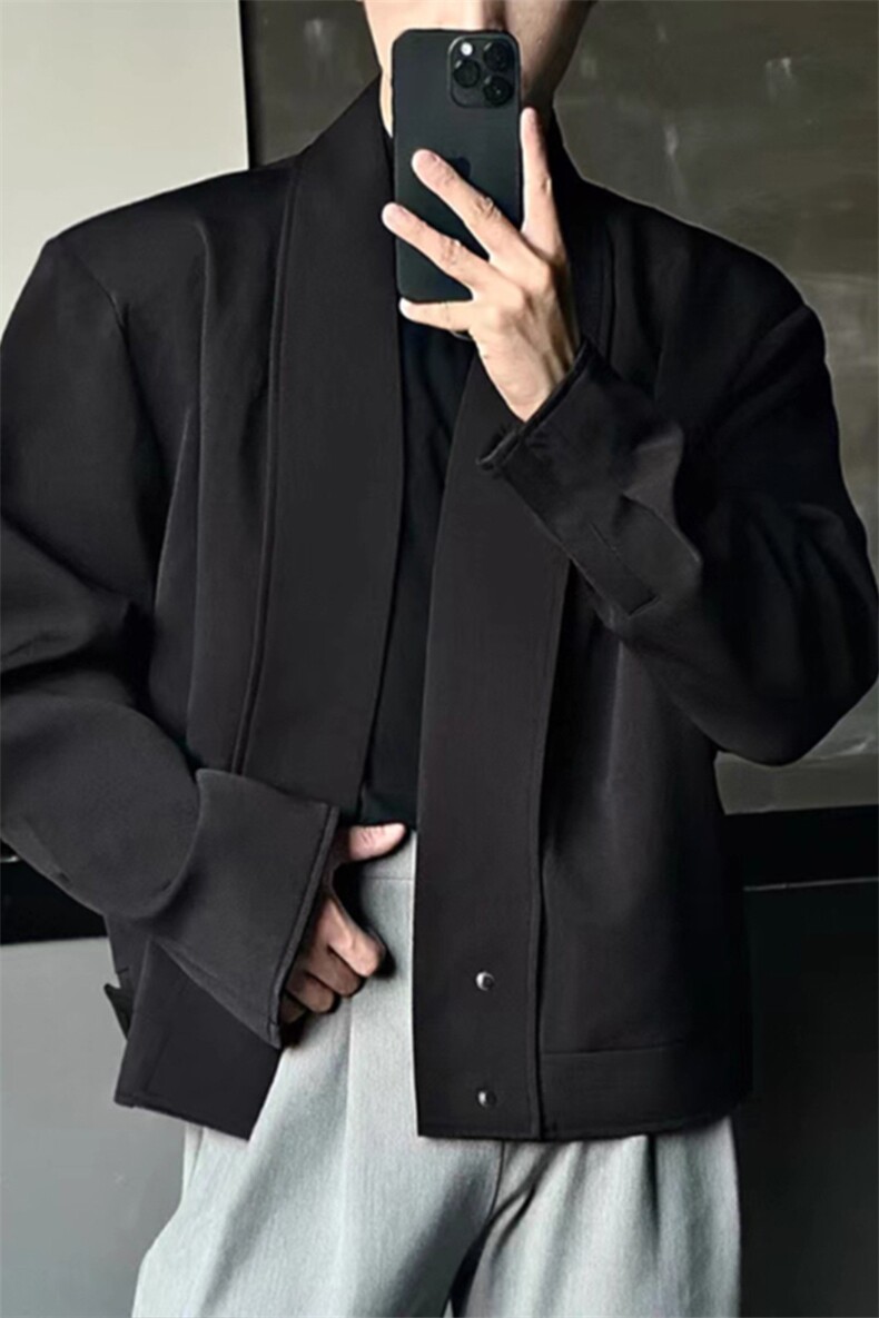 新中式道袍西装外套西服夹克JK718特P58,男装西服,星座908-1