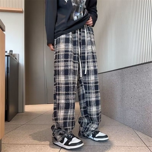 男新款青少年时尚休闲裤【340克重磅毛呢布】 A923  P42图片