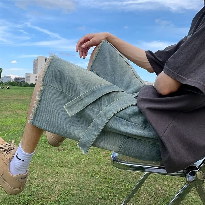 青春流行ins男直筒水洗牛仔裤NT10P38,男装牛仔裤,星座1116-2