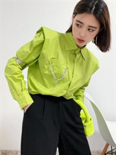 链条衬衫，女装衬衫，YSQ Boomboom