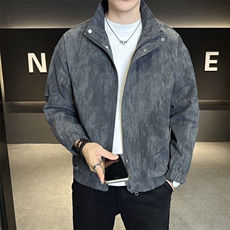 JK906-P802025秋季新款时尚立领夹克百搭休闲潮流青年外套上衣，男装夹克，星座507A（原星座306B-2）