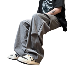 量大优供视频夏季直筒宽松阔腿男女休闲裤CK31特P28控58M-4XL，男装休闲裤，电商B325