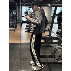 抖音得物保暖立领拉链针织外套秋冬宽松慵懒风纯色毛衣上衣AM047，男装针织衫/毛衣，电商A443