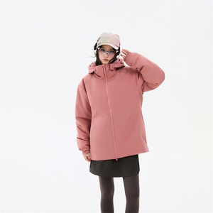 得物潮流高品质冬季连帽加绒加厚棉衣撞色棉服外套MY5568-P95图片