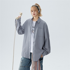 2026新款现货泡泡绵衬衫时尚户外百搭通勤休闲衬衣TP30C233，男装衬衫，电商A170