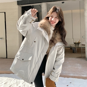 新款！毛毛保暖工装休闲派克服外套2C133-8996-P255-K378图片