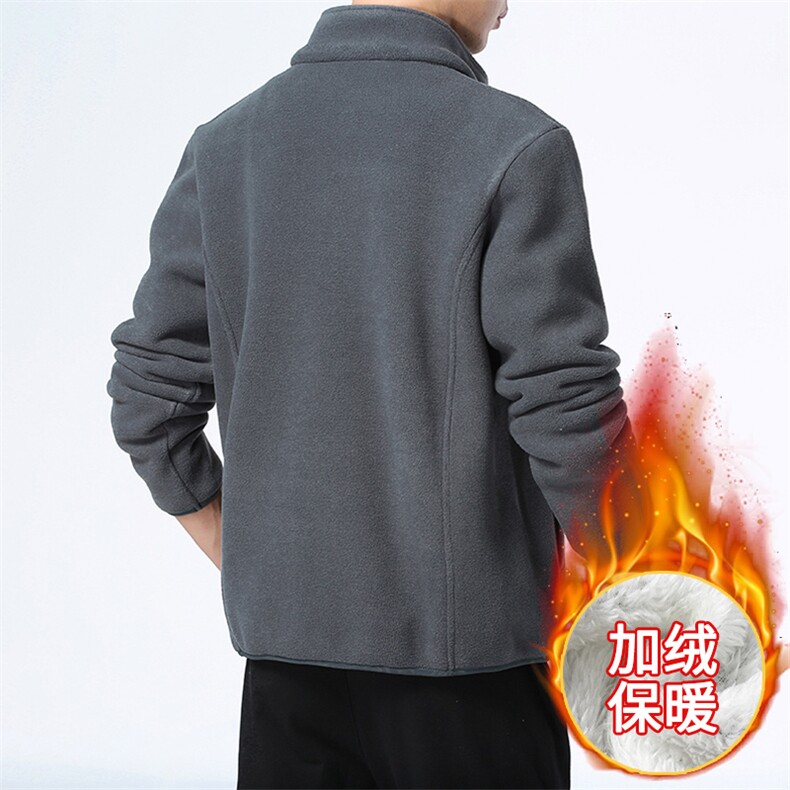 M-8XL男大码立领遥粒绒加肥加大码夹克外套5032-1_9810,男装夹克,星座1516-1