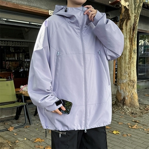 JK5008/P65春装新款个性软壳冲锋衣夹克男潮上衣外套图片