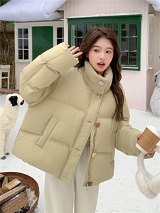 数据好现货2026冬季新款25121-P255-K388针织拼接50绒羽绒服图片