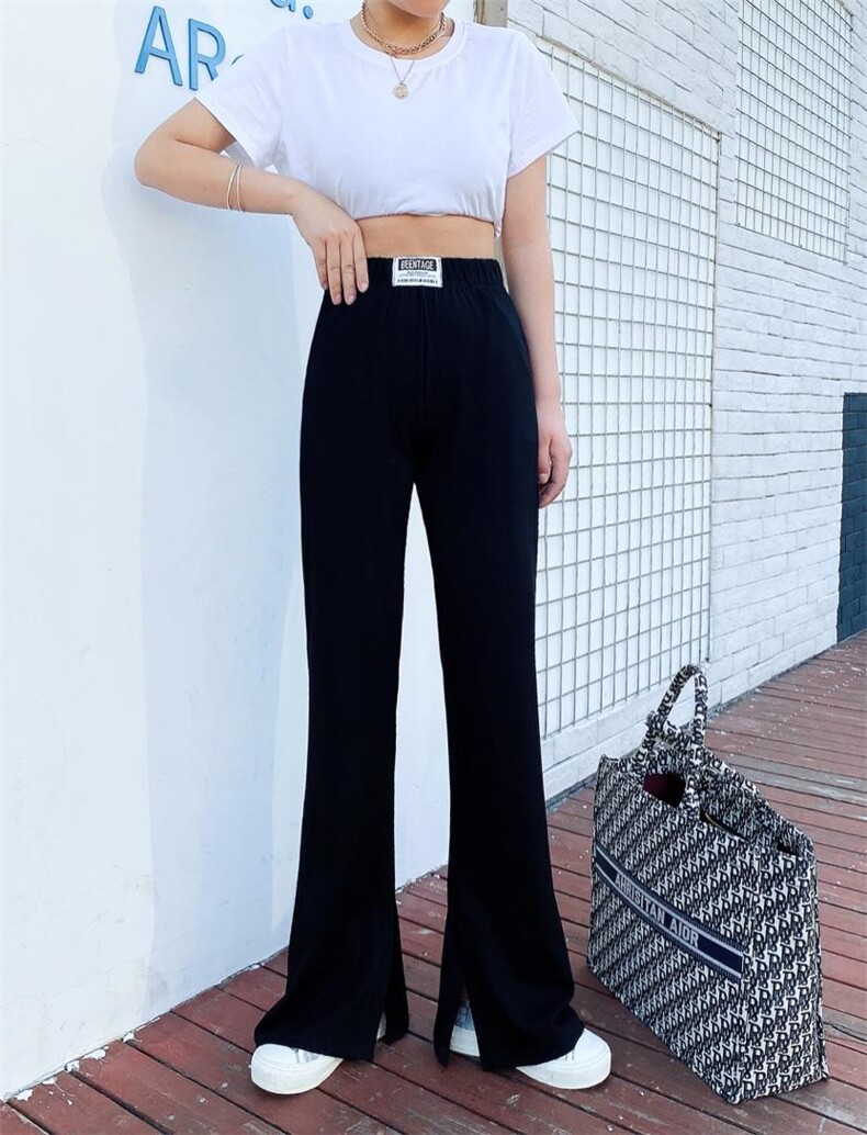 【现货】微喇卫裤，女装休闲裤，BLM