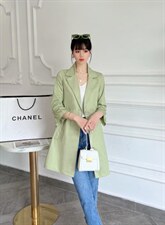 单层风衣，女装风衣，英利伊人