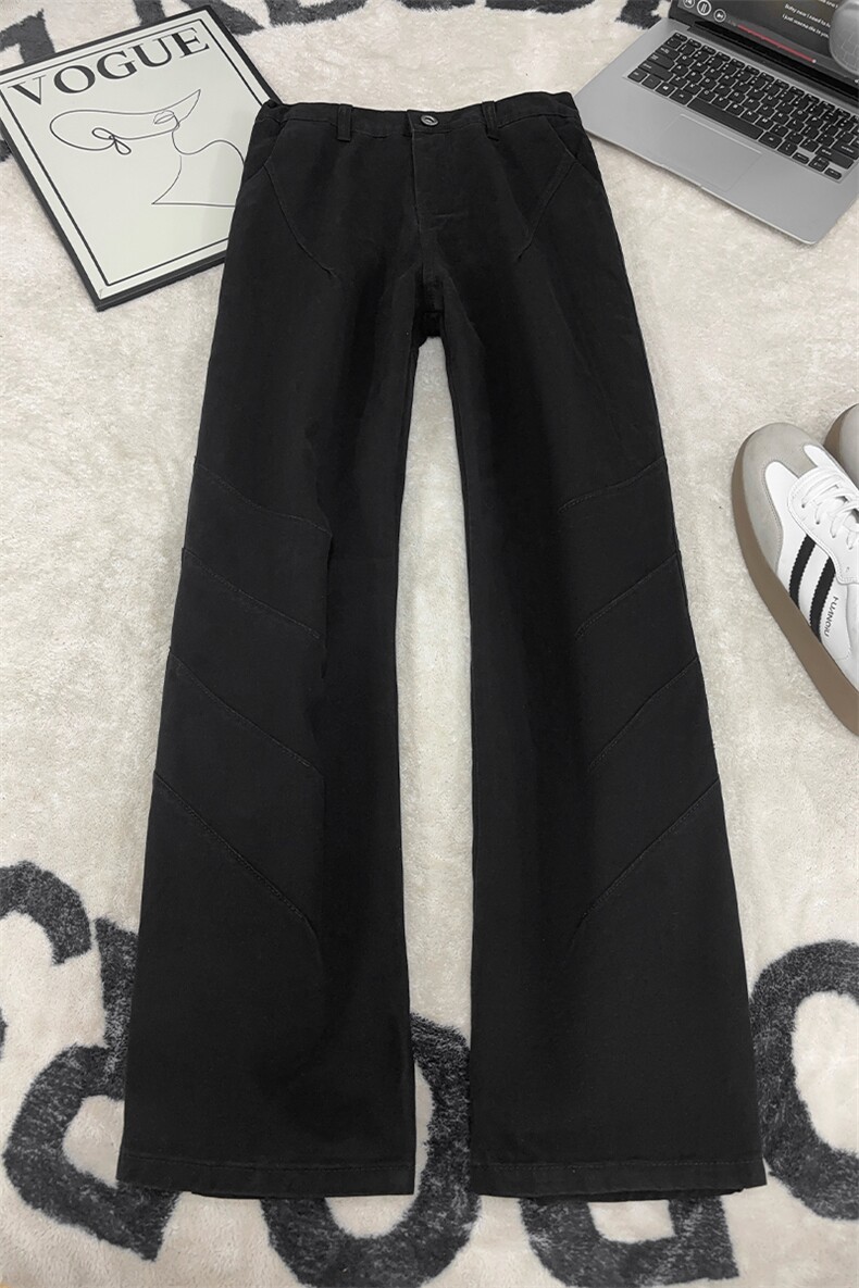 B221美式ins高街直筒洗褪结构工装休闲牛仔裤LK26661-特P50控88,男装牛仔裤,电商B221