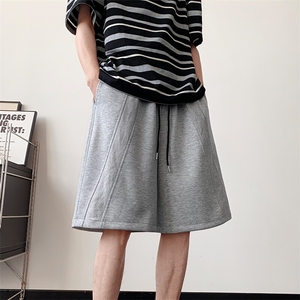 冰丝短裤垂感薄款休闲裤模特红地板图现货C323-1-K622-TP28