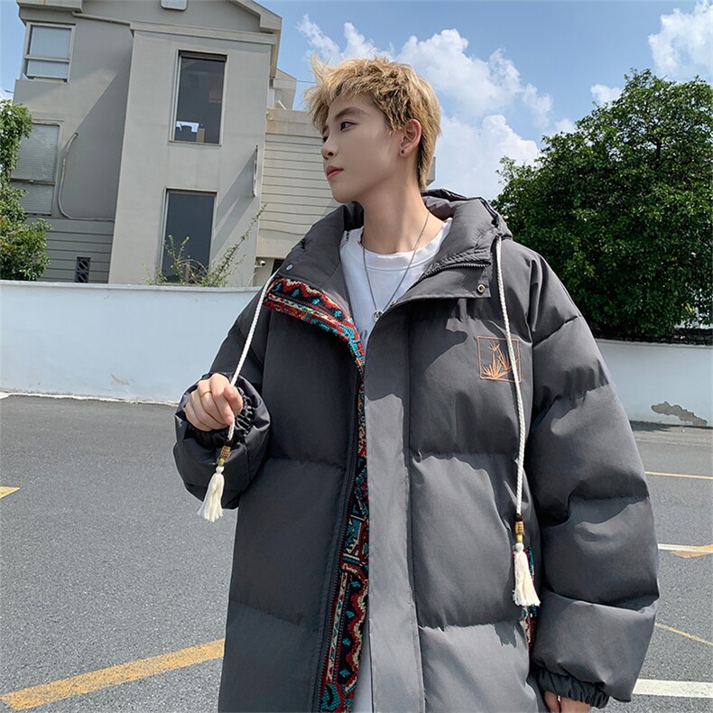 冬季新款美式宽松大码加厚棉衣外套XZ102B-1-M2612P125,男装棉衣,星座102B-1