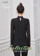 蕾丝打底衫，其它，棉芭莎