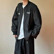 现货主推秋季休闲工装夹克外套男日系潮男棒球服A351-JK020-P95，男装夹克，电商A351