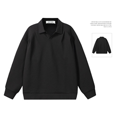 海鸥领高级感针织V领卫衣男秋季高质量翻领POLO上衣WY9111P55控78，男装Polo衫，星座914