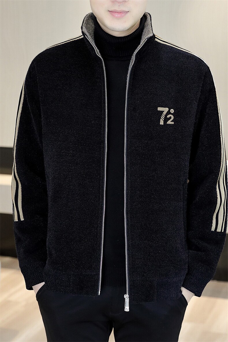 2025秋冬新款加厚立领毛呢大衣短款夹克外套上衣男A76P140控228,男装毛呢大衣,电商B226-2（原B217-2）