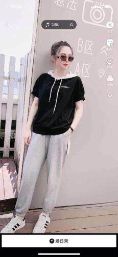 夏季短袖T恤，女装T恤，嘉 华