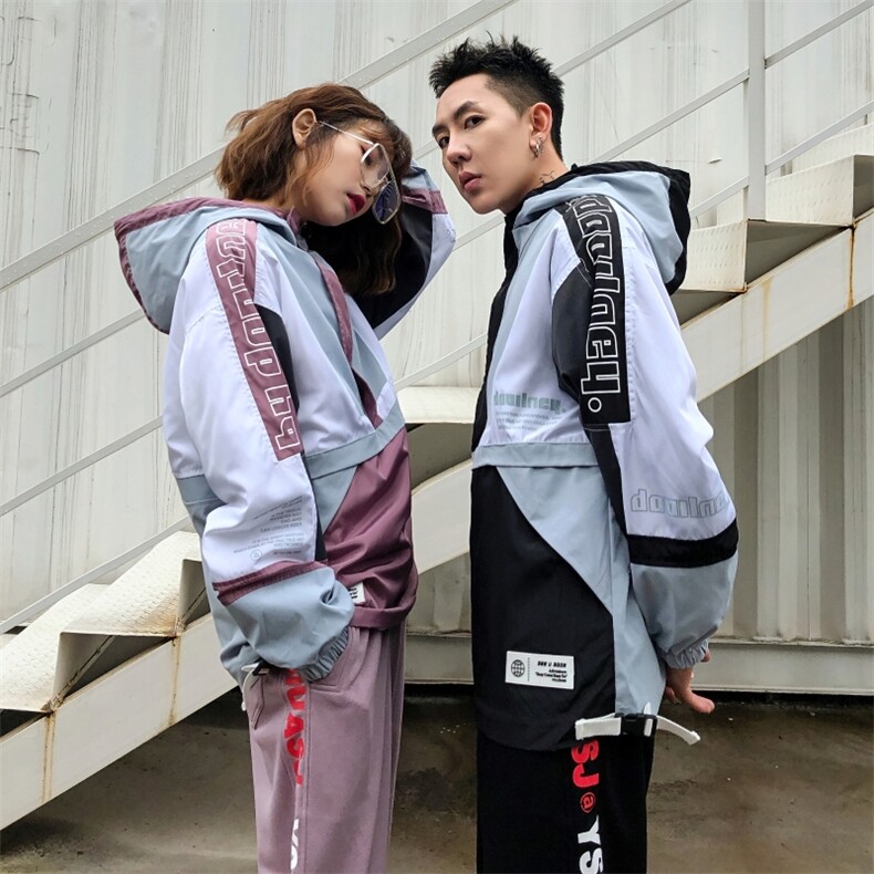 709*衣TZ01P80+裤K78P6520秋款港风连帽休闲潮流运动套装,男装休闲套装,星座709