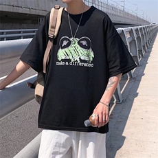 男圆领T恤宽松短袖T223P25，男装T恤，星座1116-2