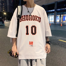 学院短袖t恤男夏季宽松五分袖体恤T03P30，男装T恤，电商A309