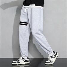 休闲裤男22秋冬新款舒适百搭运动裤潮牌修身工装裤学生卫裤Z920，男装休闲裤，星座815-2