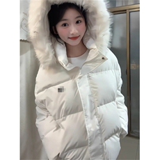 【高品质】可拆卸毛领羽绒棉服情侣美式厚外套棉衣2568特P90网图，男装棉衣，电商B245