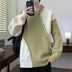 【新品】2025秋冬男士时尚休闲百搭针织毛衣潮流-M5020-P52，男装针织衫/毛衣，星座1105-1