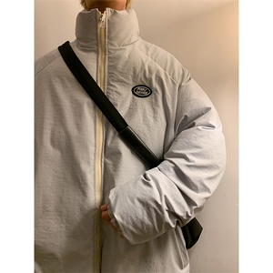 双面穿棉衣加厚外套大码棉袄港风棉服日系潮1016-1 W89 P128 K158图片