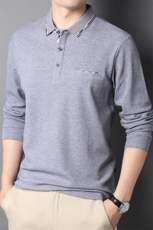 2023春款卫衣男士上衣POLO长袖T恤P70，女装T恤，电商D223-1