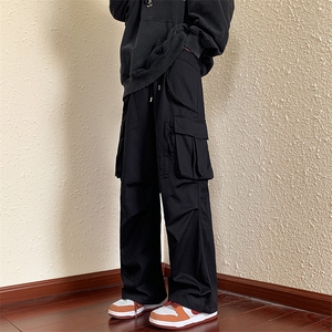 美式高街裤子ins百搭宽松工装裤男oversize休闲裤裤K0915-P45图片