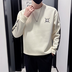 B340WY77083P5888店主风无头风条纹卫衣，男装卫衣，电商B340