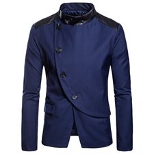 欧码2021春秋季新款外贸男装西服外套休闲单西1812-XF003P90，男装西服，星座1812