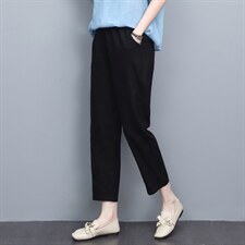 直筒裤大码白色裤子女小个子春季休闲显瘦百搭裤子女设计感小众，女装休闲裤，涵誉