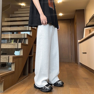 06春季新款宽松百搭直筒卫裤束脚抽绳运动裤潮XZ211-1-K2409-P55图片