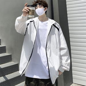 男透气防晒衣防紫外线春夏速干户外运动凉感防晒服 J289 P45控68图片