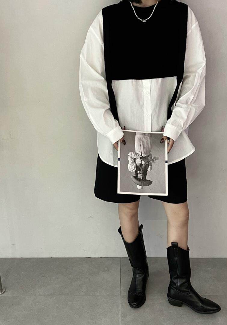 雷洛奇丽—秋装拼接衬衫，女装衬衫，雷洛奇丽