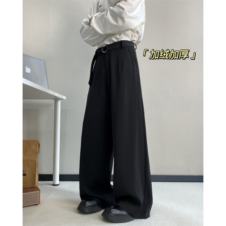 抖音品质腰带宽松休闲西裤常规B315-K924特P40控78加绒特p45控88,男装西裤,电商B315