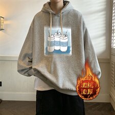 浅灰色加绒款