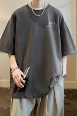 230g重磅纯棉!夏季短袖t恤男半袖男NT142-P25，男装T恤，电商B367