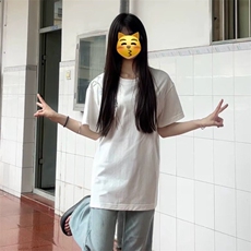 万针全刺绣解构设计260克重磅双纱纯棉高品质美式高街短袖T恤特35，男装T恤，电商A486-1