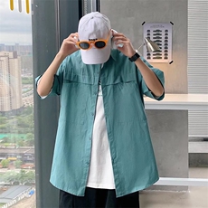 短袖衬衫春款男港风潮流C241P33，男装衬衫，星座1116-2