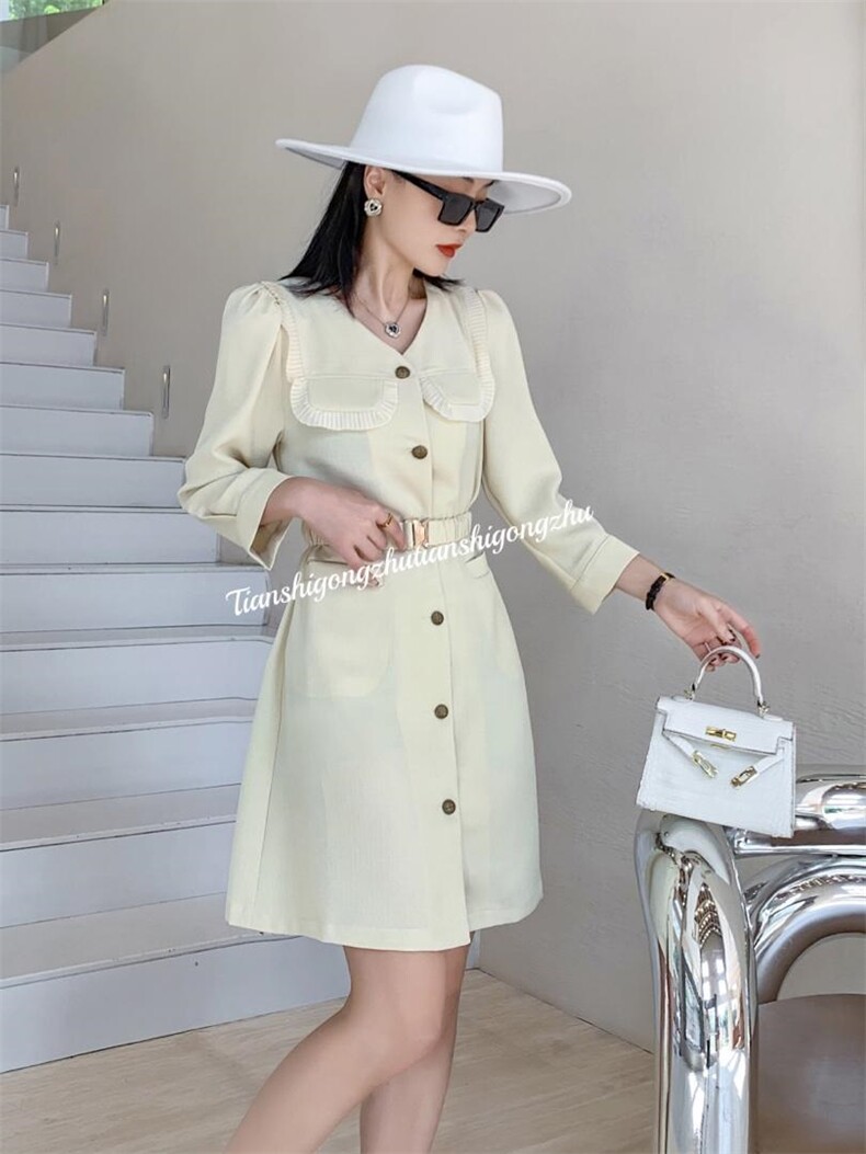 小香风连衣裙，女装连衣裙，天使公主