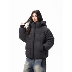 90%绒新标有报告连帽韩版宽松羽绒服上衣Y986/P350现货，男装羽绒服，星座202-3